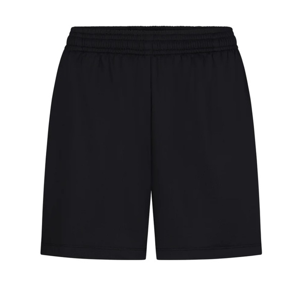 NWT SKIMS Track Mesh Oversized Shorts Onyx L - Picture 1 of 7